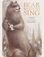 Bear wants to sing