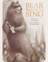 Bear wants to sing
