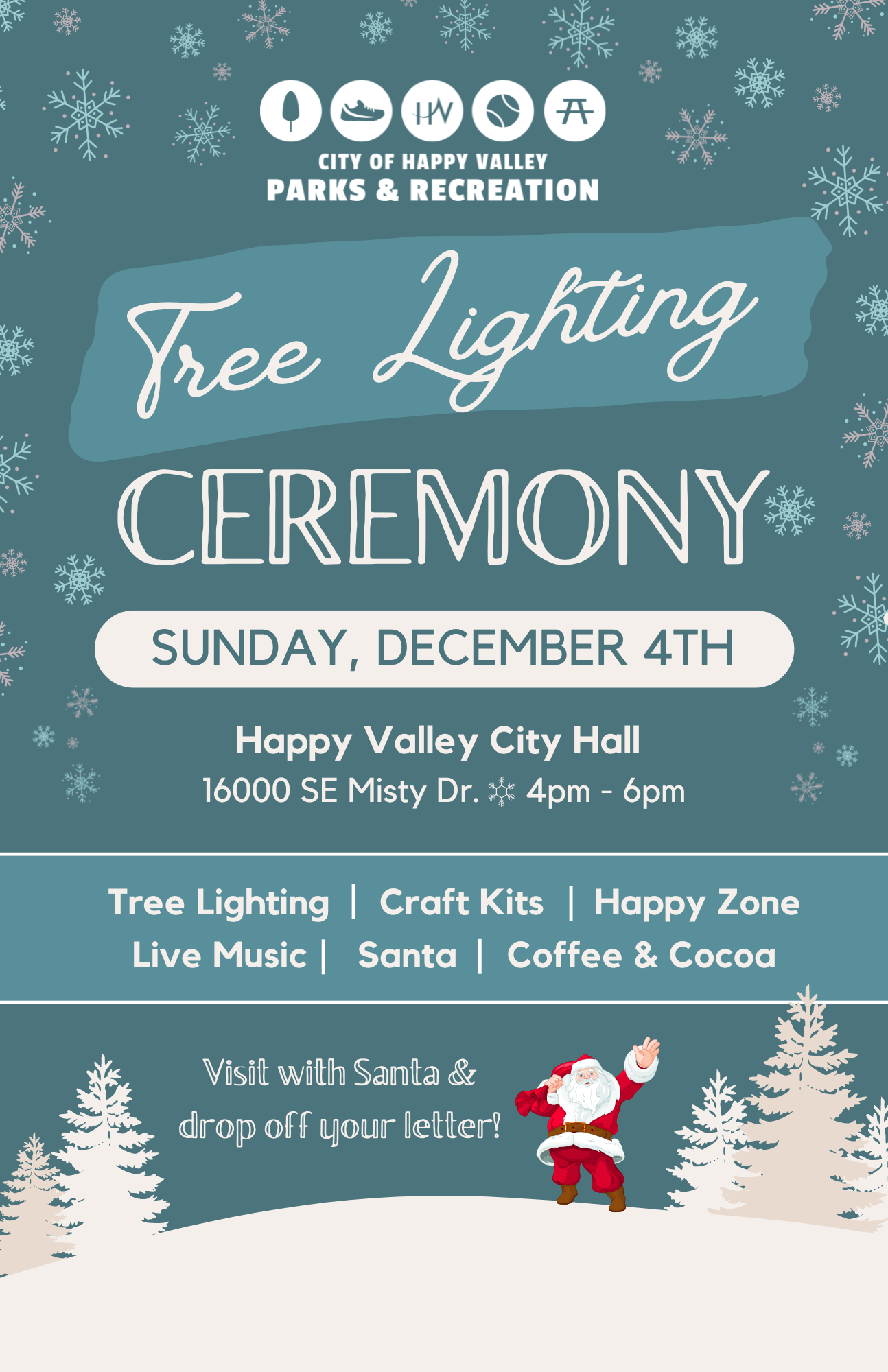Tree Lighting 2022 Flyer NO WEB URL