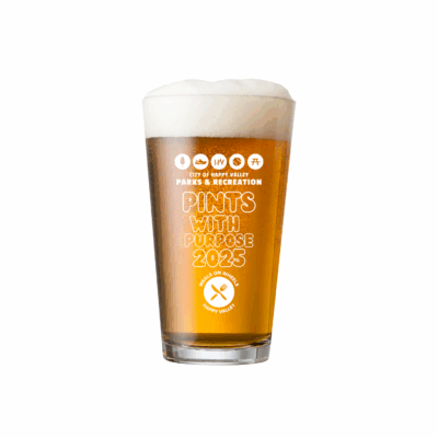 Pints with Purpose pint glass giveaway
